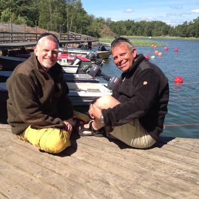 Pata Degerman och Alf Norkko.