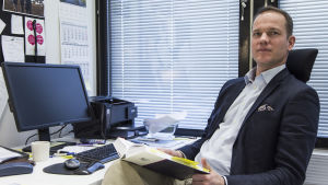 Robin Harms leder diskrimineringsavdelningen på Diskrimineringsombudsmannens byrå. Robin Harms leder diskrimineringsavdelningen på Diskrimineringsombudsmannens byrå.