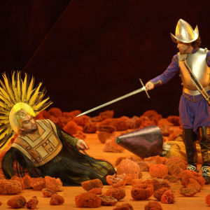 Kuva Jean-Philippe Rameaun oopperasta Galantit intiaanit (Les Indes galantes)
