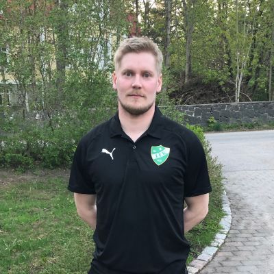 Ville Viljanen efter att han skrivit på för GrIFK våren 2019.