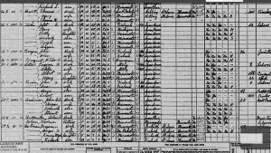 Släktforskare Arne Nylund letade fram uppgifter från amerikanska "Census" som ansvarar för folkräkningen i USA. Uppgifter från “Census” som ansvarar för folkräkningen i USA.