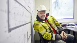 Entreprenören Byggabs vd Bengt Eriksson har mycket att tänka på. Ändå är han lugn som en filbunke Entreprenören Byggabs vd Bengt Eriksson har mycket att tänka på. Ändå är han lugn som en filbunke
