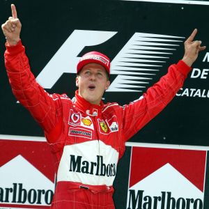 Michael Schumacher tog sju VM-titlar under karriären, den sista 2004. Michael Schumacher.