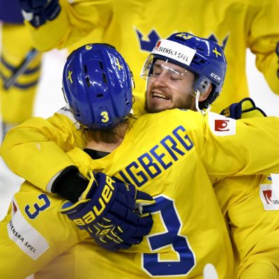 John Klingberg och Oliver Ekman Larsson, ishockey-VM 2017.