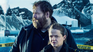 Kuvassa: Andri (Olafur Darri Olafsson), Hinrika (Ilmur Kristjansdottir).