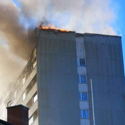 Keskuskartano tulipalo Pori