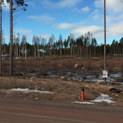 Räskin tyhjä asuinalue