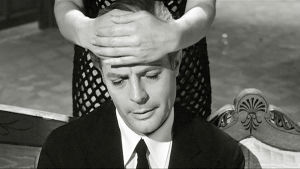 8 1/2 (Otto e mezzo). Elokuva vuodelta 1963. Kuvassa Marcello Mastroianni.