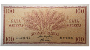 100 markan seteli