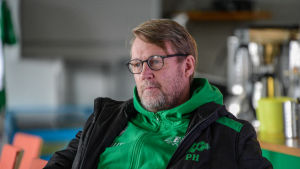 Peter Haglund är vd för EIF-fotboll Ab. Porträttbild på Peter Haglund.