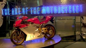 Museet i hitellet Venetian i Las Vegas visade bland anat en utställning om motorcykeldesign. Guggenheim i hotellet Venetian i Las Vegas visade bland annat en utställning om motorcykeldesign.