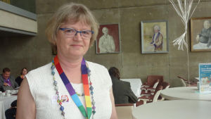 Birgitta Gran vill att Vänsterförbundet blir en folklig demokratirörelse. Birgitta Gran, Vänsterförbundet.