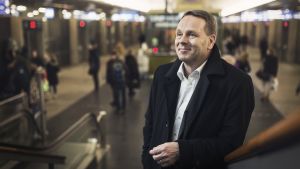 Jan Vapaavuori trivs bra i städer och Helsingfors är inget undantag. Helsingfors borgmästare Jan Vapaavuori.