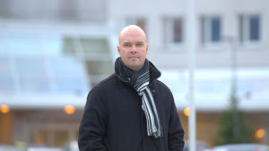Kim Berg. Kim Berg, huvudförtroendeman för Tehy på centralsjukhuset i Vasa.