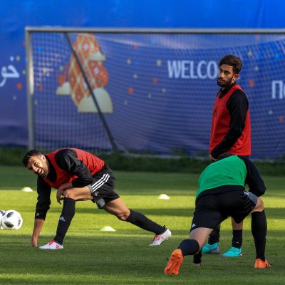 Iran on hionut kuvioitaan viime päivät Lokomotivin harjoituskeskuksessa.