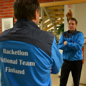 Sten Lindström i Sportmåndag 14.12.2015.