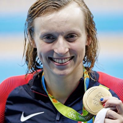 Katie Ledecky är en amerikansk simmare.