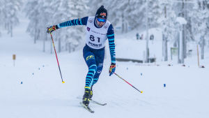 Ståhlberg tog två silver och ett brons i junior-VM. Alexander Ståhlberg i JVM.