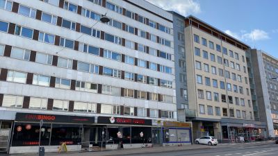 Bild av fasaden till Eriksgatan 20 i Åbo.