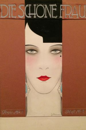 Jeanne Mammen. Die schöne Frau (Den underbara kvinnan), ca 1926 Jeanne Mammen. Die schöne Frau (Den underbara kvinnan), ca 1926