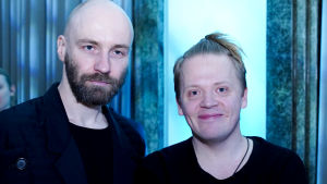 Samuli Kosminen har jobbat med musiken till den andra säsongen, medan Pekka Kuusisto var med i det inledande arbetet inför seriestarten ifjol. Pekka Kuusisto Samuli Kosminen