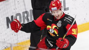 Jokerit punkterade matchen redan i första perioden efter mål av bl.a. David Sklenicka. David Sklenicka.