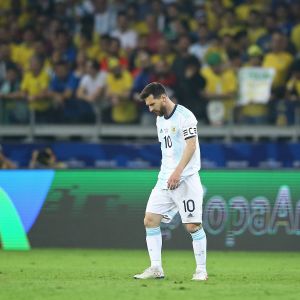 Leo Messis Argentina utslaget. Leo Messis Argentina utslaget.