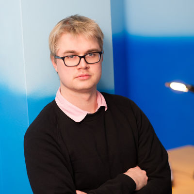 Redaktör Christoffer Gröhn.