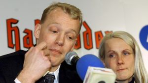 Jari Isometsä var en av sex finländare som åkte fast för hemohes i hemma-VM 2001. Jari Isometsä, skid-VM 2001.