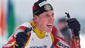 Johann Mühlegg blev av med sina OS-guld i efterhand. Johann Mühlegg, 2000.