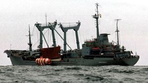 Venäläinen pelastusalus Barentsinmerellä 