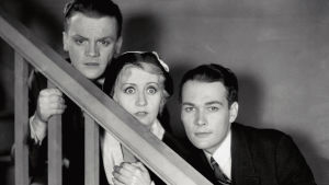 Yhteiskunnan vihollinen – James Cagney, Joan Blondell, Edward Woods. James Cagney, Joan Blondell ja Edward Woods elokuvassa Yhteiskunnan vihollinen