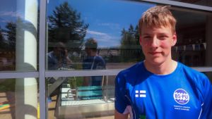 William Fagerstedt hör till de snabbaste i frisim i sin åldersklass i Finland. William Fagerstedt