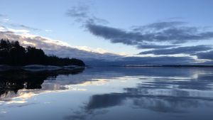 Den otroliga havsnaturen. Oändliga möjligheter att utveckla Lappvik som en naturdestination. Vy över havet