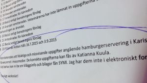 Miljöhälsonämnden hade diskuterat missvisande uppgifter i media om hamburgerrestaurang i Karis. Text efter Sydspetsens miljöhälsas nämndmöte.