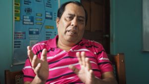 Fausto Tórrez beklagar att de utländska medierna fokuserar på det negativa i Nicaragua, inte det positiva. Fausto Tórrez