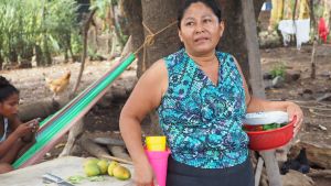 Speciellt fattiga kvinnor på landet har dragit nytta av de sociala projekten. Kvinna i Nicaragua