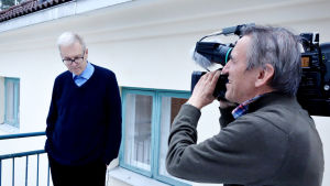 Peter von Bagh ja kuvaaja Arto Kaivanto