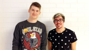 Mathias Uutela och Adam Guarnieri vill gärna se en förändring i translagen. Adam Guarnieri, Mathias Uutela