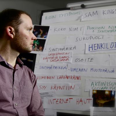 Toimittaja Sam Kingsley antoi luvan tietojensa kaivamiseen