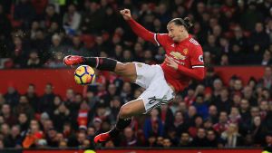 Zlatan Ibrahimovic hann nästan bli målskytt i comebacken. Zlatan Ibrahimovic avslutar.