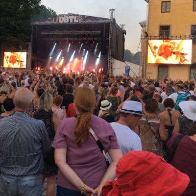 Festivalpublik på DBTL i Åbo.