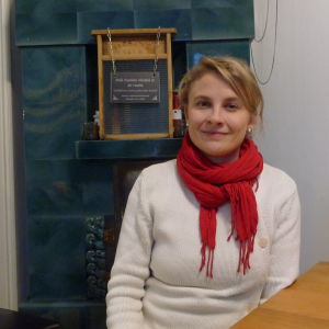 Hanna Haaksi, projektledare på Håll skärgården ren. Hanna Haaksi, Håll skärgården ren, 9.12.2014