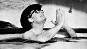 8 1/2 (Otto e mezzo). Elokuva vuodelta 1963. Kuvassa Marcello Mastroianni.
