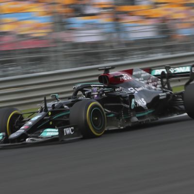 Lewis Hamilton Turkin F1-radalla.