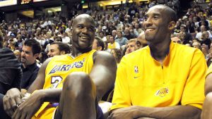 Shaquille O'Neal och Kobe Bryant. Shaquille O'Neal och Kobe Bryant.