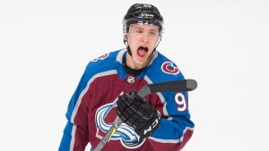 Mikko Rantanen har gjort 27 mål den här säsongen. Mikko Rantanen, Colorado Avalanche