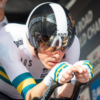 Rohan Dennis lähikuvassa.