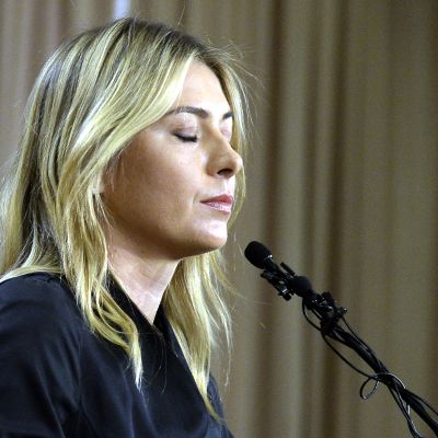 Maria Sharapova.