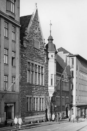 Nylands nation, Kaserngatan 40. Så här såg det ut år 1958. Kaserngatan 40 år 1958, Nylands nation.